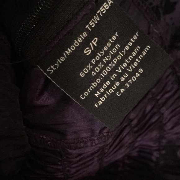 Deep Purple & Black Sequins Bustier - Picture 10 of 11